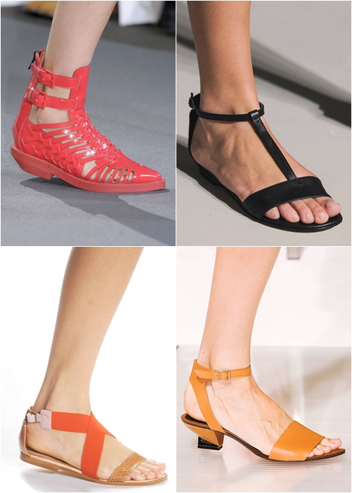 обувь весна-лето 2013 - римские сандалии
