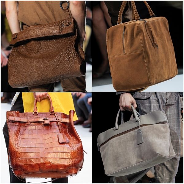 Мужские сумки 2013 замшевые, крокодиловые