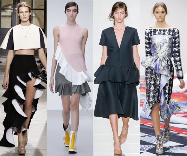 Весна-лето 2013 модные тенденции воланы