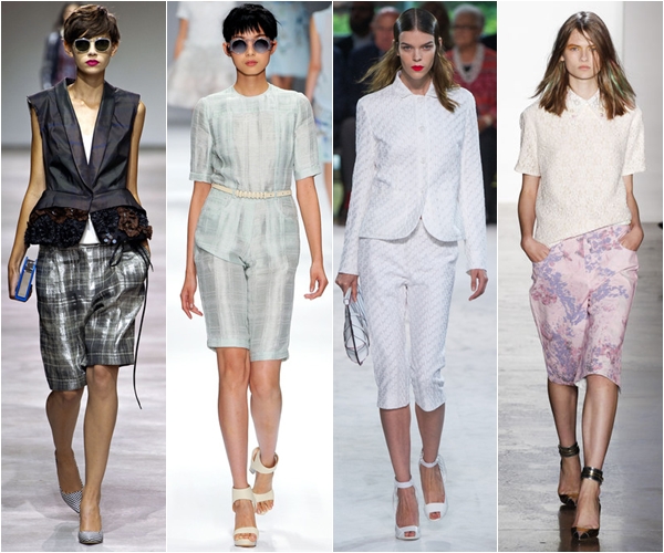 Весна-лето 2013 модные тенденции бриджи и капри