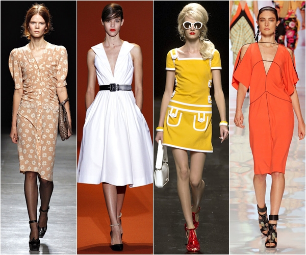 Весна-лето 2013 модные тенденции ретро