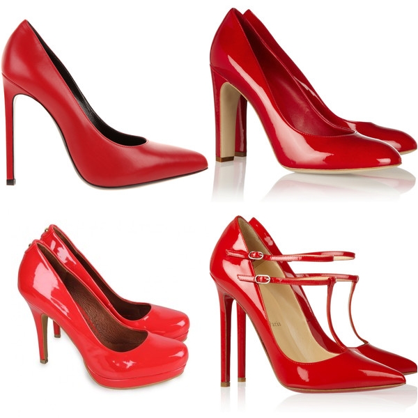 красные туфли 2013 классические 