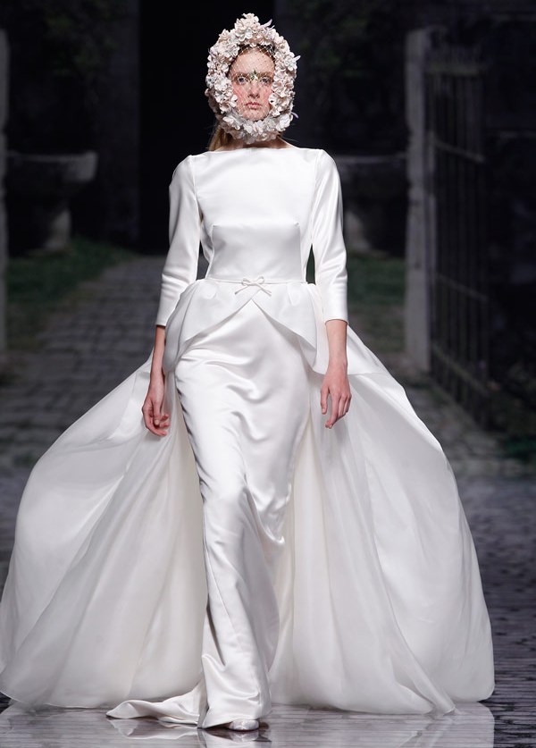 свадебное платье с длинным рукавом 2013 Victorio Lucchino