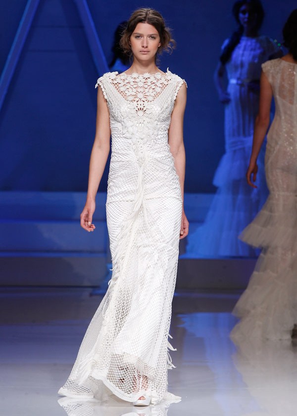 кружевное свадебное платье Yolan-Cris 2013