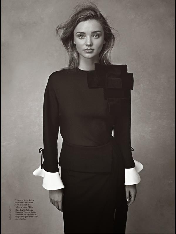 фотосессия Миранды Кетт Vogue Australia July 2014