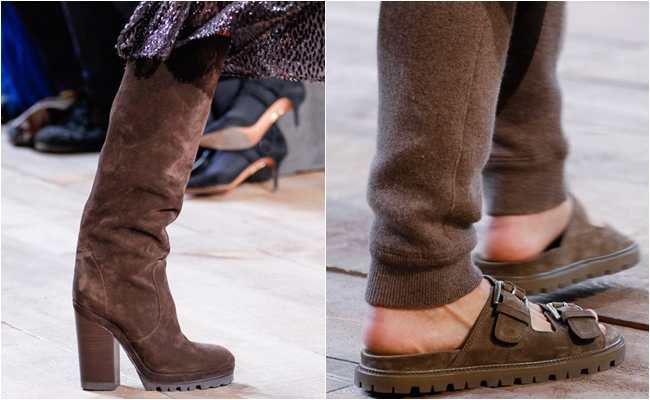 Замшевая обувь осень-зима 2014-2015