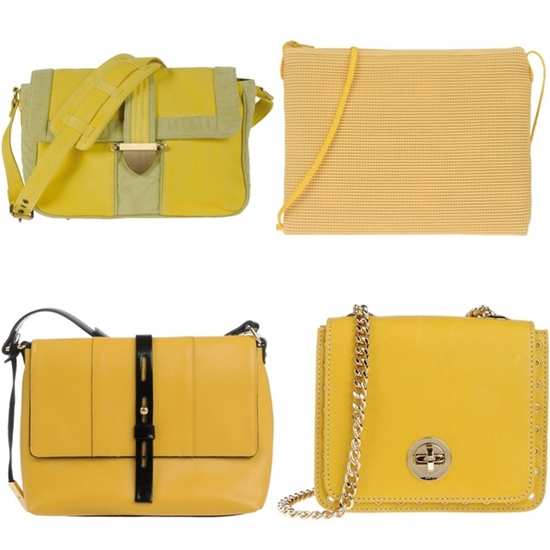 Желтая сумка: стили, виды, как и с чем носить - Желтые сумки планшеты