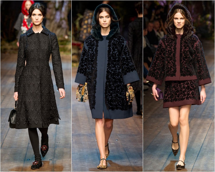 Коллекция Dolce&Gabbana осень-зима 2014-2015 