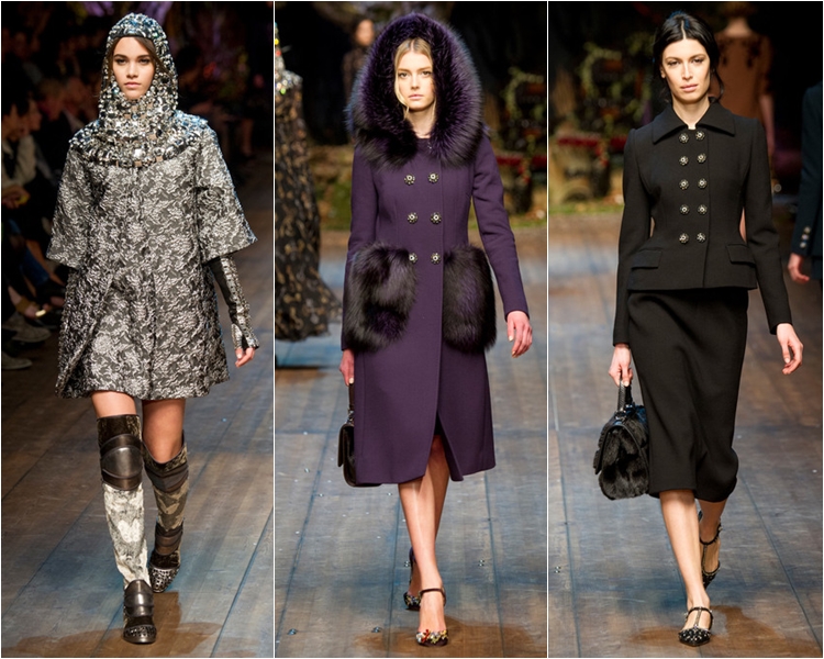 Коллекция Dolce&Gabbana осень-зима 2014-2015 