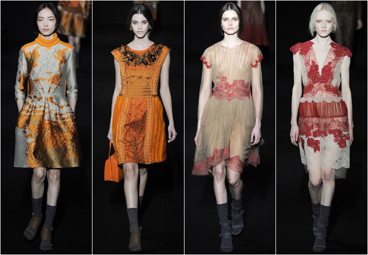 коллекция платьев alberta ferretto осень-зима 2014-2015