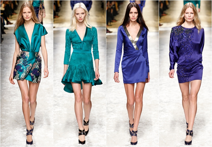 коллекция платьев blumarine осень-зима 2014-2015
