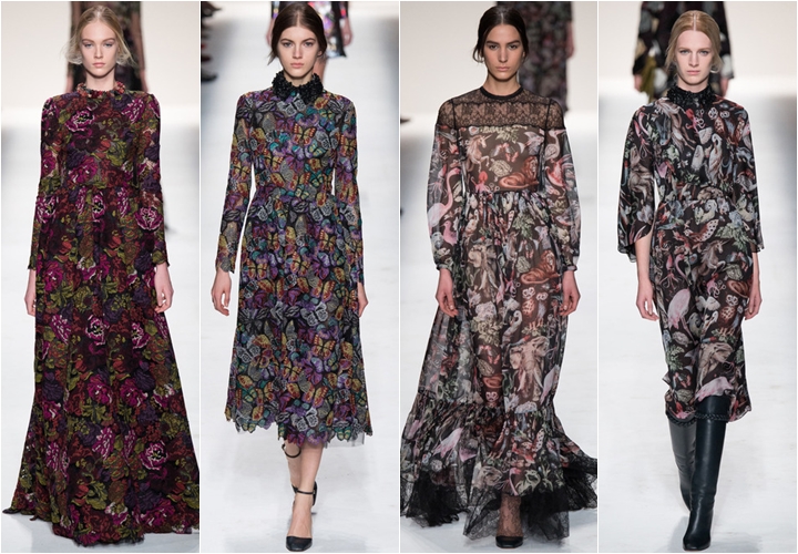 коллекция платьев valentino осень-зима 2014-2015