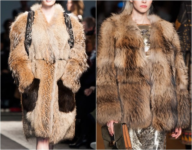 этнический стиль меховых пальто и шуб осень-зима 2014-2015