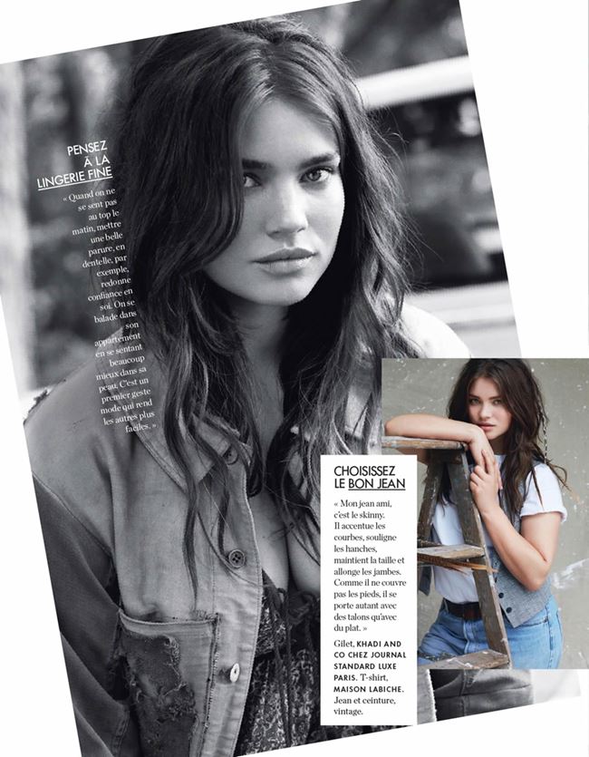 Модель plus size Тара Линн  в интервью  Elle France (август 2014)