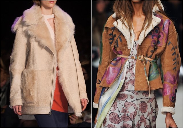 женские куртки дубленки осень-зима 2014-2015 