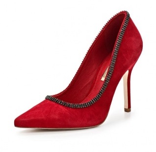 красные замшевые туфли (7)