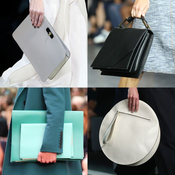 Модные женские плоские сумки весна-лето 2015 