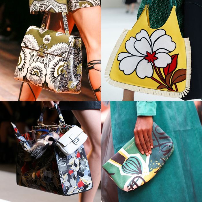 Модные женские сумки с принтом весна-лето 2015 