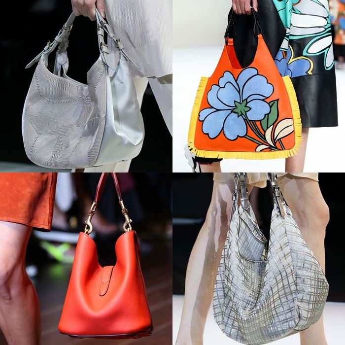 Модные женские сумки хобо весна-лето 2015 