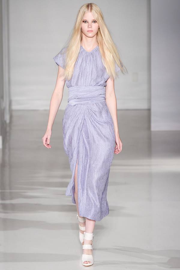 сиреневое платье весна-лето 2015 Jill Stuart