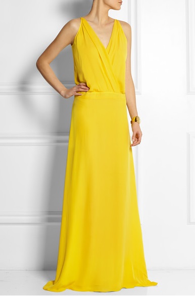 желтые платья на выпускной 2015 (13)