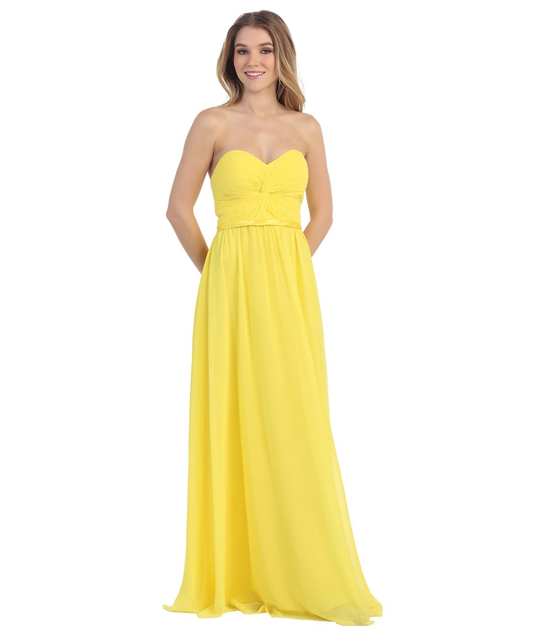 желтые платья на выпускной 2015 (2)