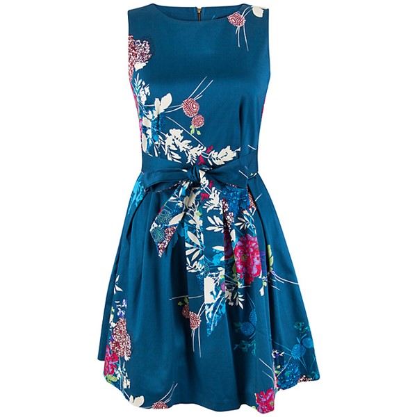 платье с цветочным принтом 2015 Closet