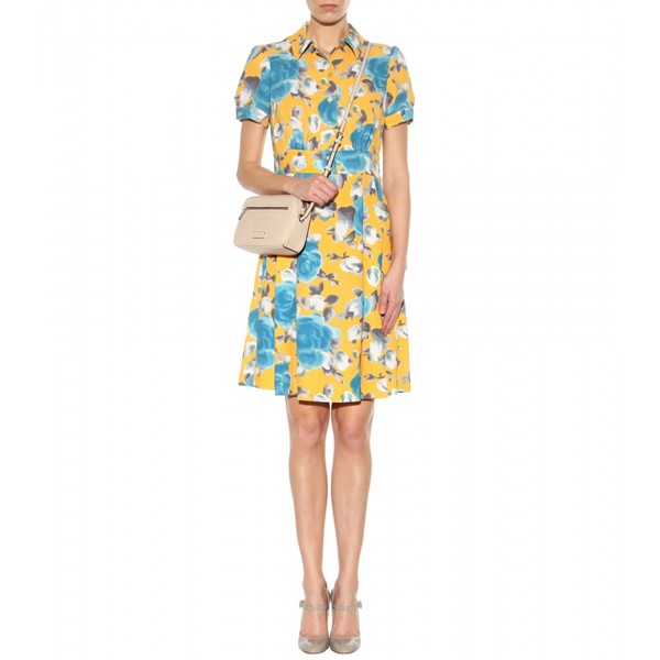платье с цветочным принтом 2015 Marc by Marc Jacobs