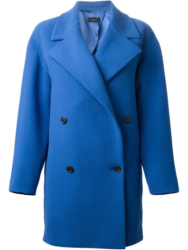 Joseph ярко-синее  пальто-бушлат 2015
