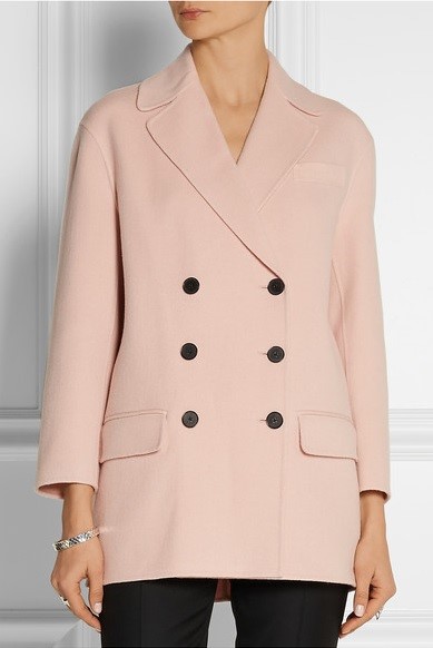 Joseph персиково-розовое  пальто-бушлат 2015