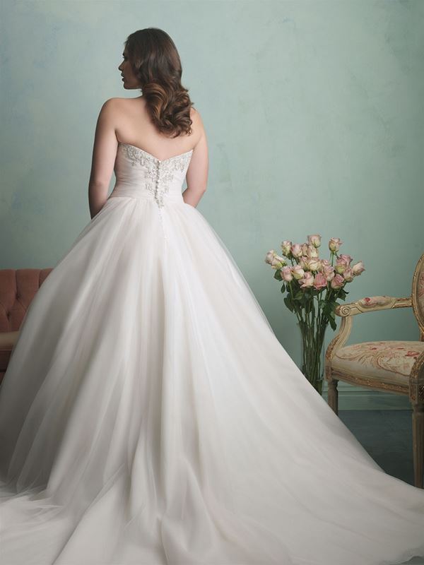 свадебные платья для полных Allure Bridals 2015 (2)