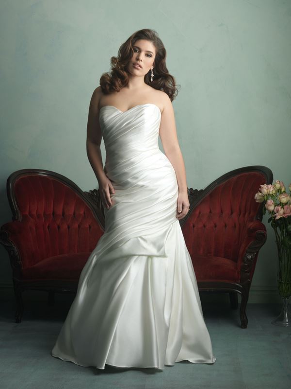 свадебные платья для полных Allure Bridals 2015 (3)