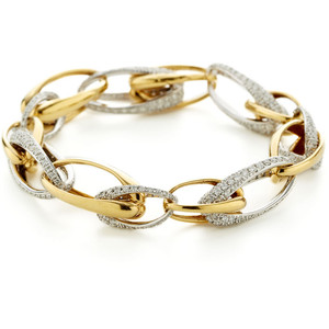 Золотые браслеты с бриллиантами 2015  (15)