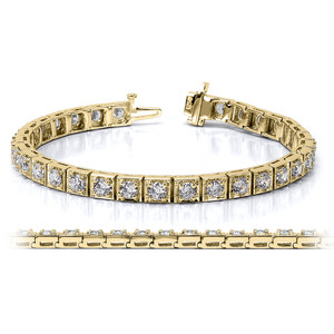 Золотые браслеты с бриллиантами 2015  (9)