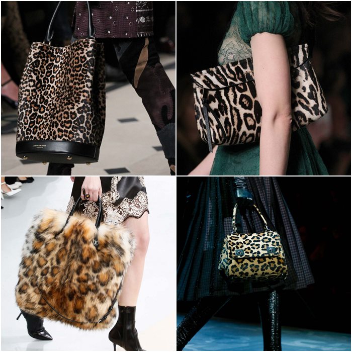 леопардовые сумки осень зима 2015-2016