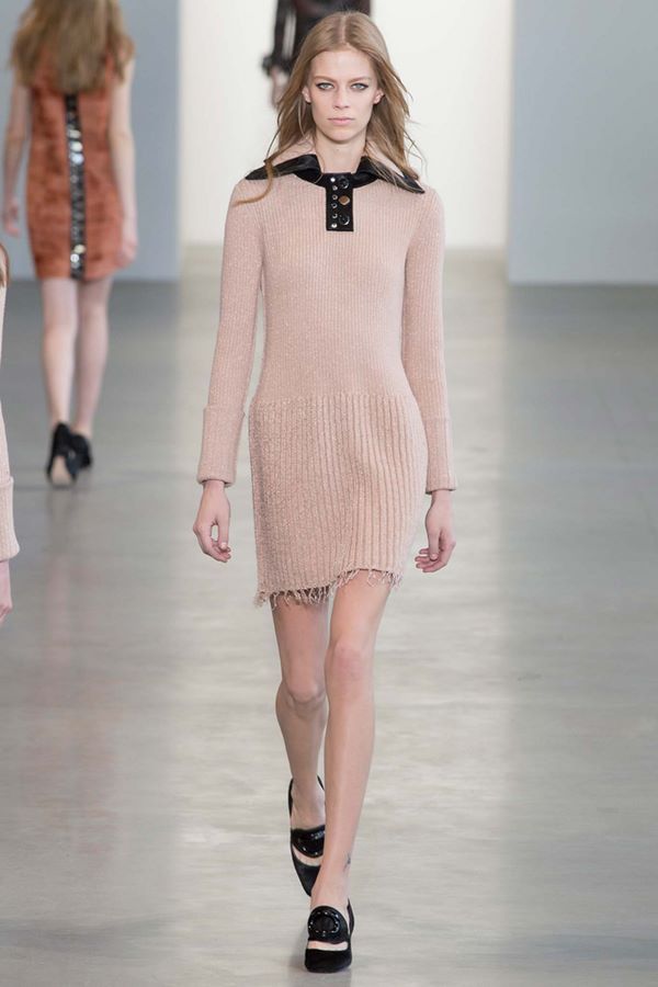 Трикотажные платья осень-зима 2015-2016 Calvin Klein Collection  