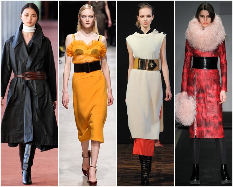 Мода осень-зима 2015-2016: широкие ремни