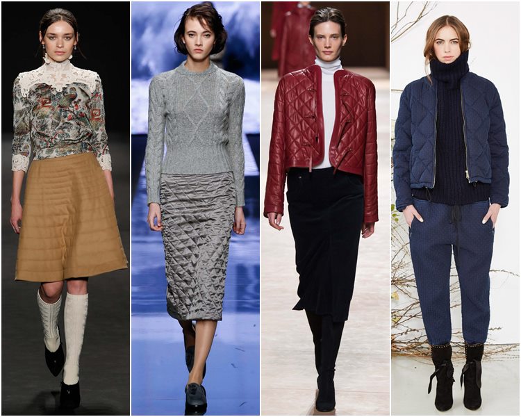 Мода осень-зима 2015-2016: стеганые вещи