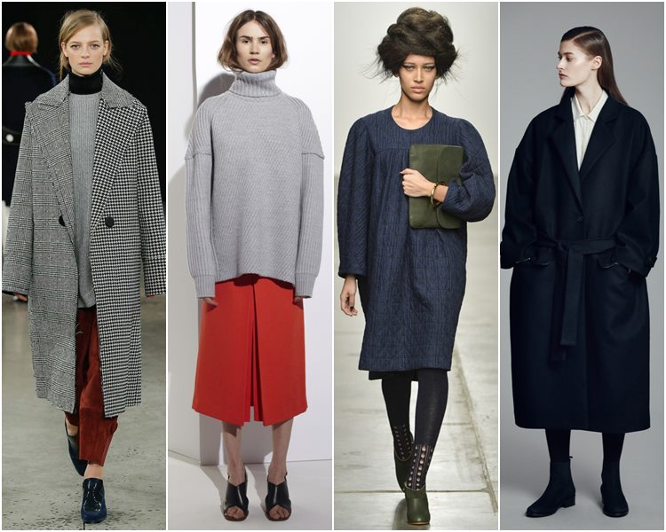 Мода осень-зима 2015-2016: тренд oversize