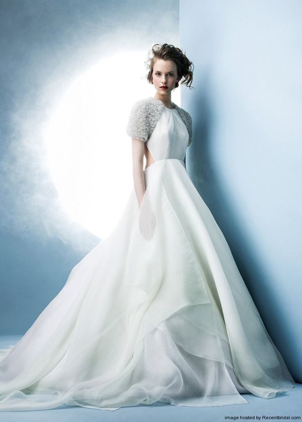 Пышные свадебные платья «принцесса» 2015-2016 Angel Sanchez 