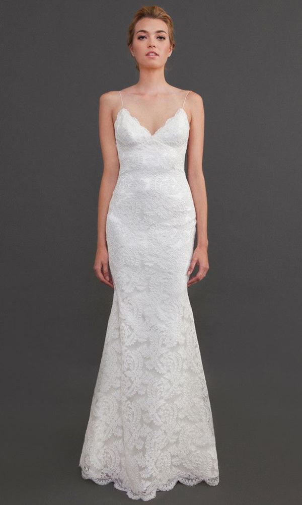 Простые и элегантные свадебные платья 2015-2016 Katie May