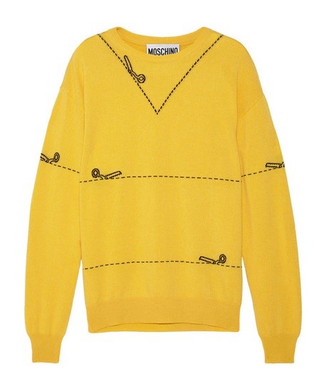 Кашемировые свитера осень-зима 2015-2016 Moschino