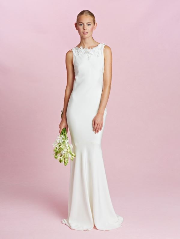 Простые и элегантные свадебные платья 2015-2016 Oscar de la Renta