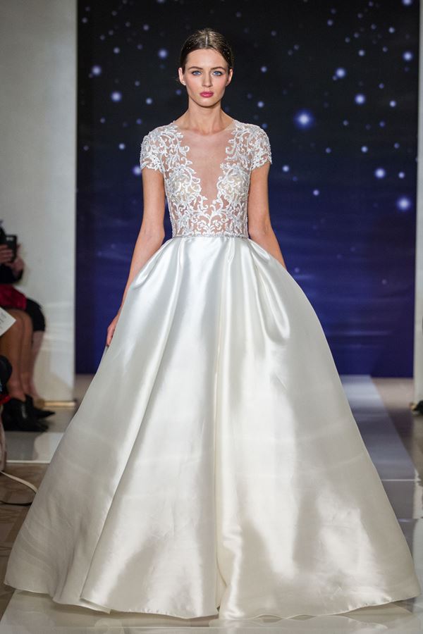 Шелковые свадебные платья 2015-2016 Reem Acra