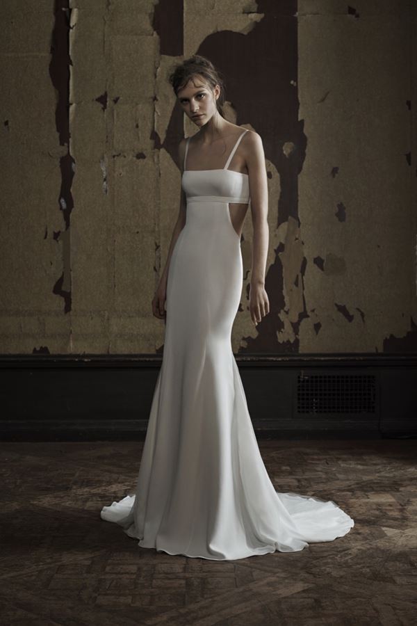 Простые и элегантные свадебные платья 2015-2016 Vera Wang 