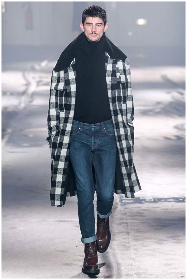 Мужские джинсы осень-зима 2015-2016 AMI