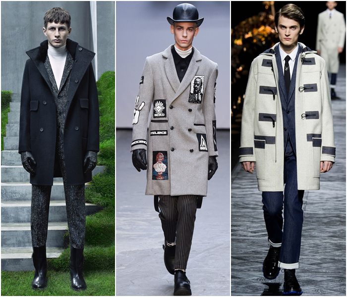 Мужские пальто осень-зима 2015-2016