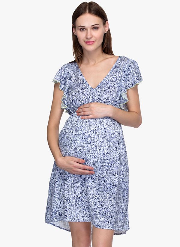 Короткие платья для беременных 2015-2016 - фото (23)