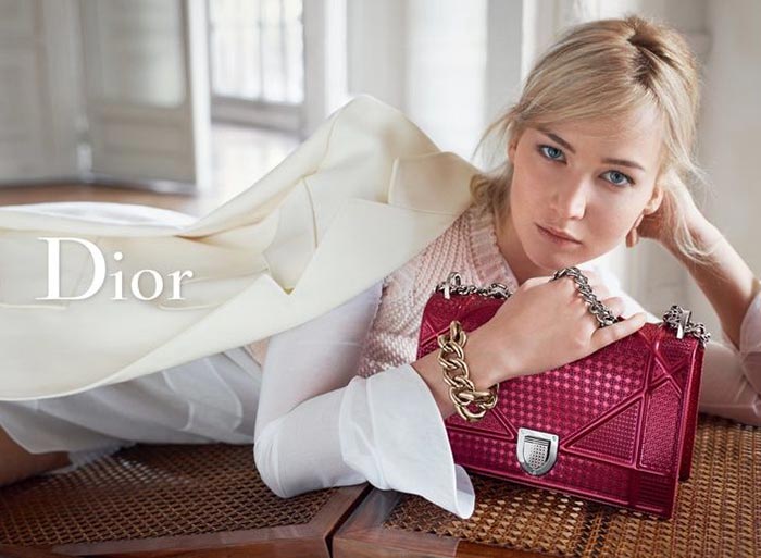 Дженнифер Лоуренс реклама сумок Dior весна-2016 (2)