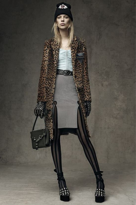 леопардовое пальто Alexander Wang x H&M